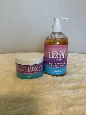 Vanilla 2-in-1 Body Wash & Glowing Body Scrub